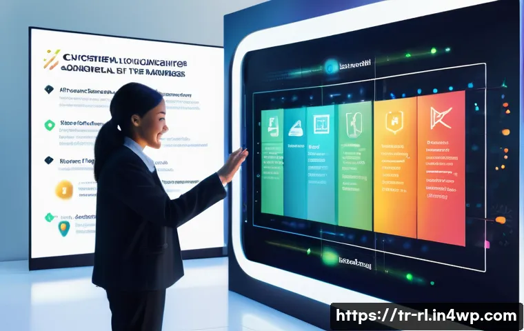 세일즈 퍼널 최적화의 성공 사례 분석 - **Aesthetic Customer Journey Funnel with Data Integration:** A sleek, modern, and vibrant depiction ...